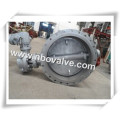 PTFE Flanged Carbon Steel Butterfly Valve (D31Y-38")